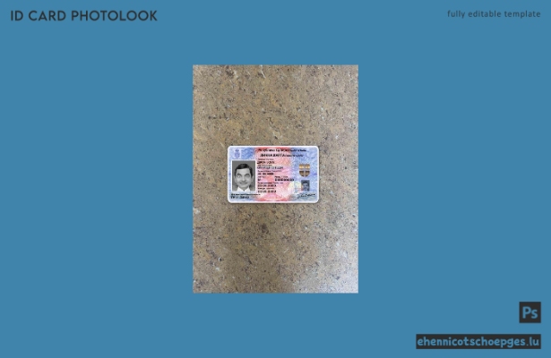 Serbien ID-Fotolook-Beispielvorschau